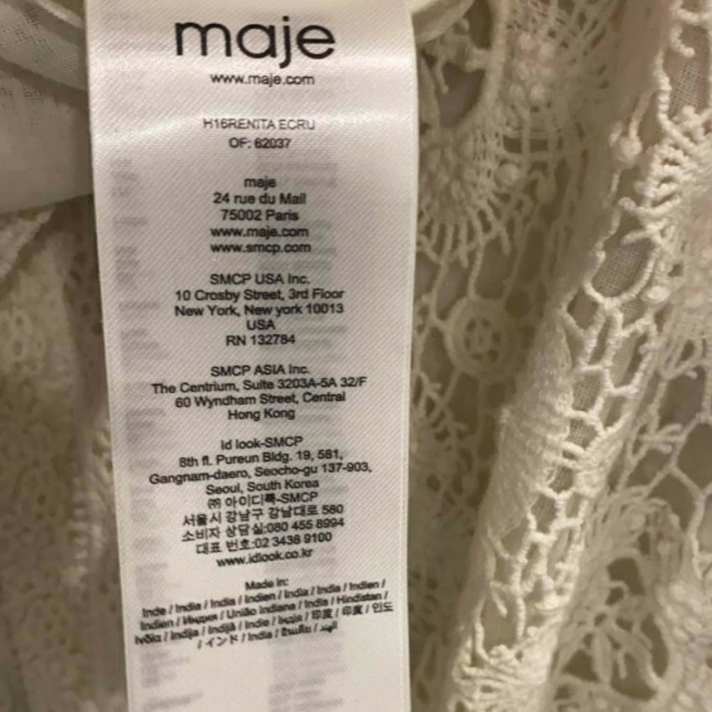 Maje Robe En Dentelle Lace Dress - Picture 11 of 16